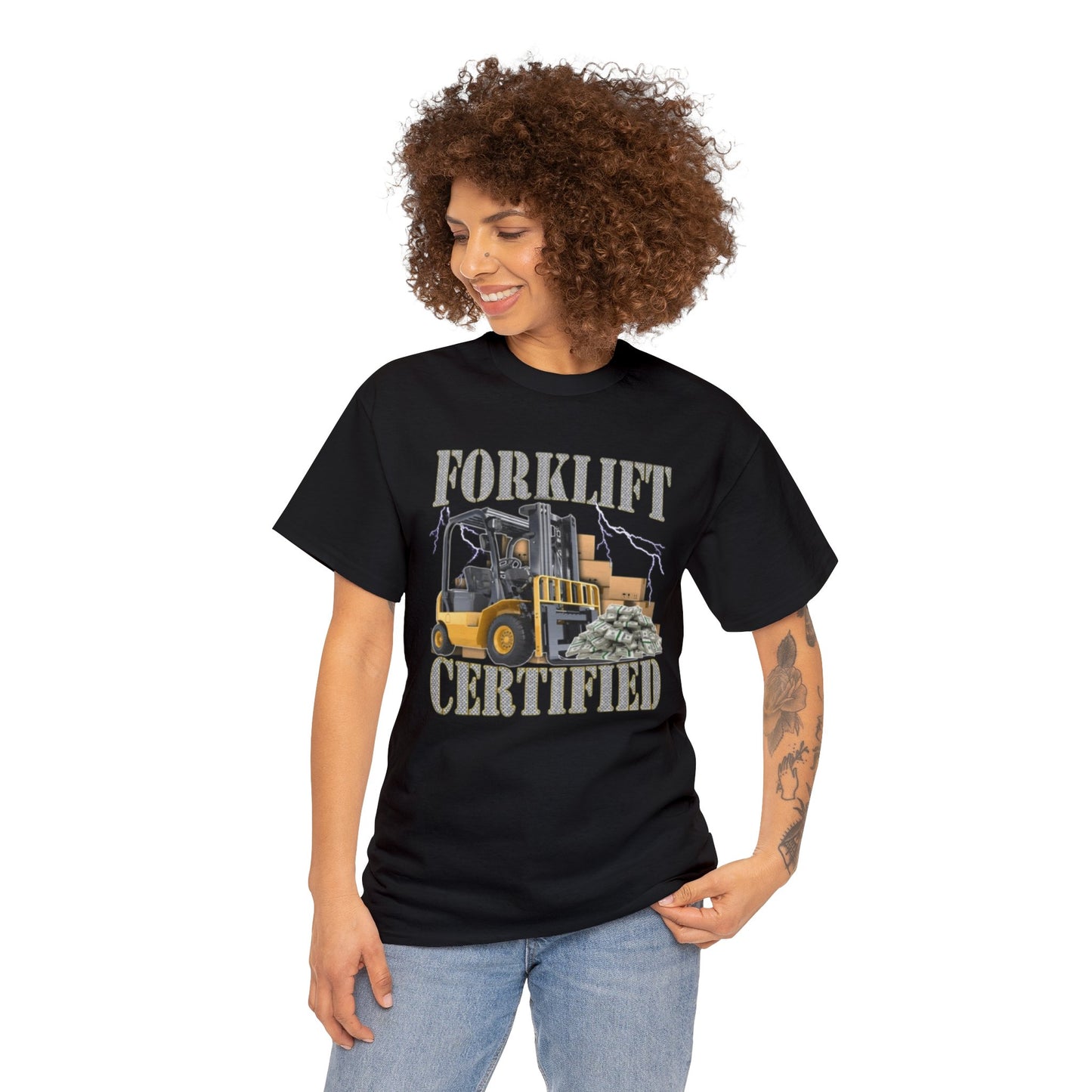 Forklift Certified Meme Adult Unisex Shirt