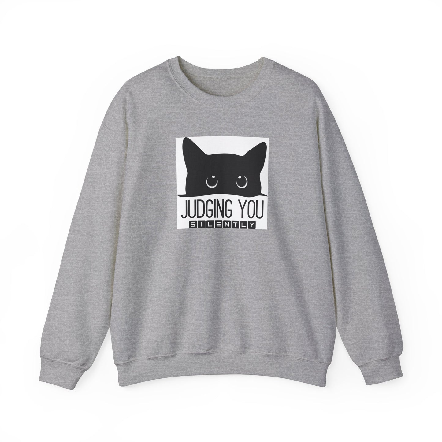 Judging You Silently  Unisex Crewneck Sweatshirt