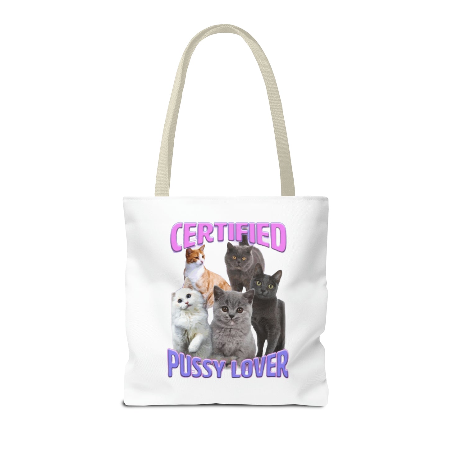 P*ssy Lover Meme Tote Bag