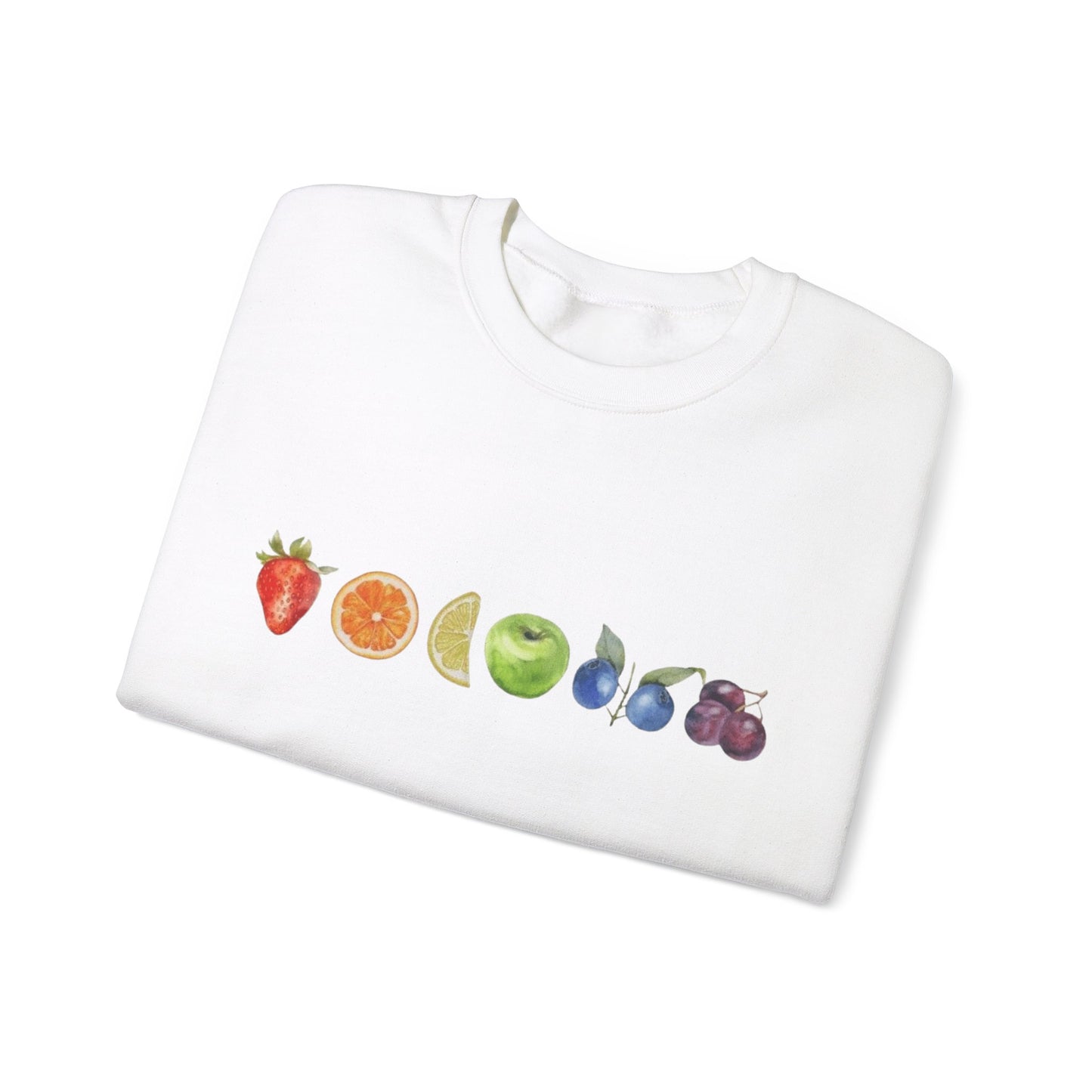 Fruits Pride Flag Unisex Crewneck Sweatshirt