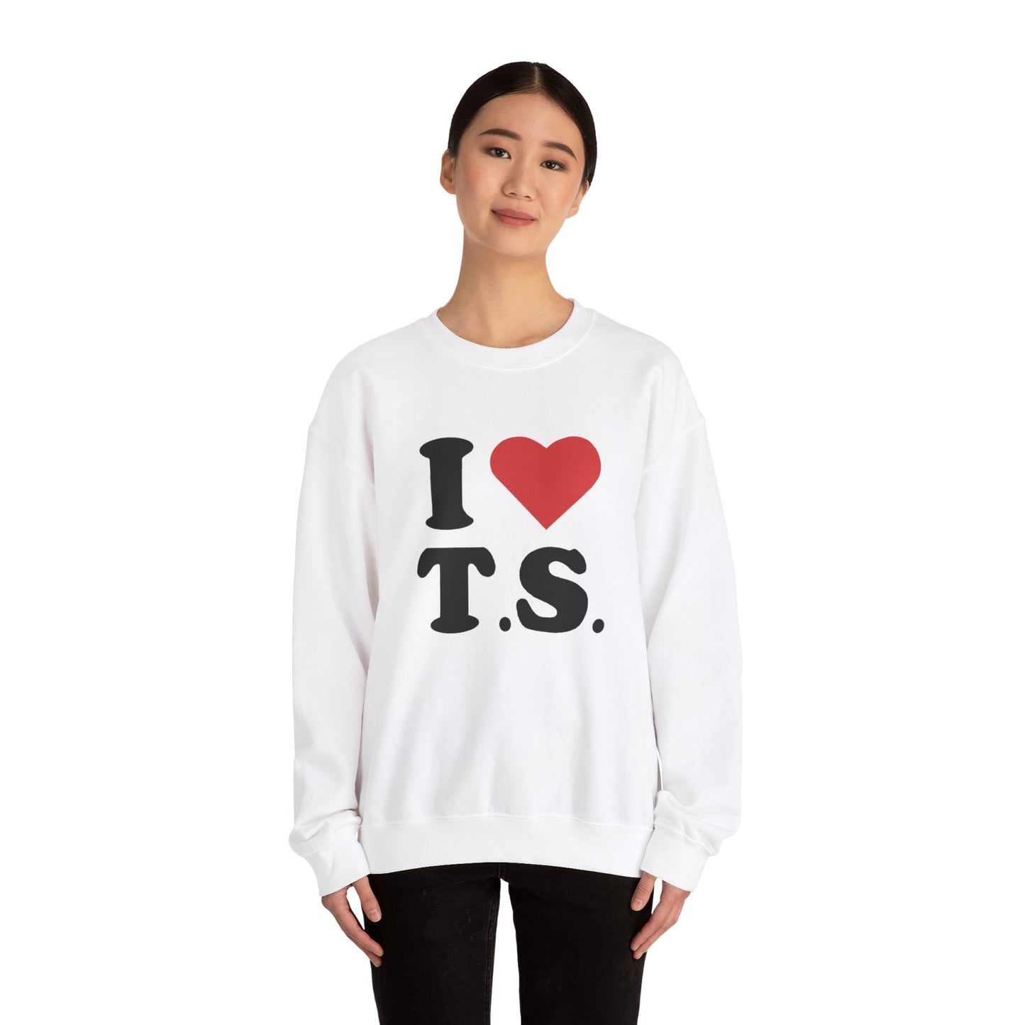 I Love T.S. Unisex Crewneck Sweatshirt