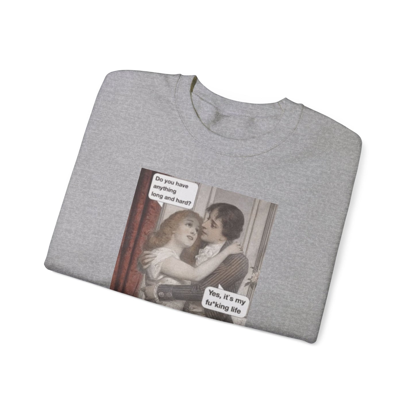 Renaissance Adult Unisex Crewneck,  Gift Shirt, Parody crewneck