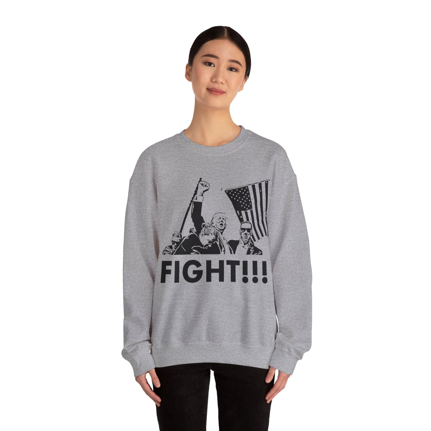 Fight!!! Assassination Attempt Unisex Crewneck Sweatshirt