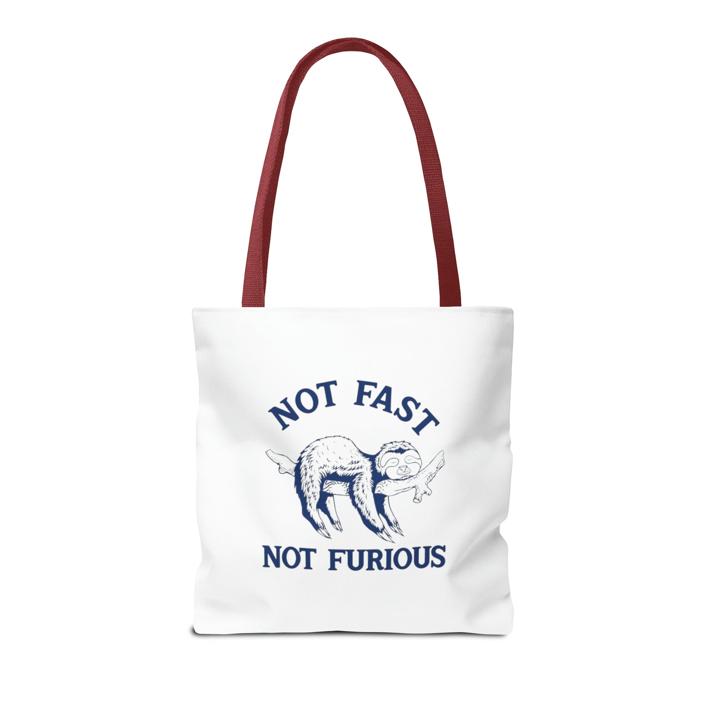 Not Fast Not Furious Meme Tote Bag