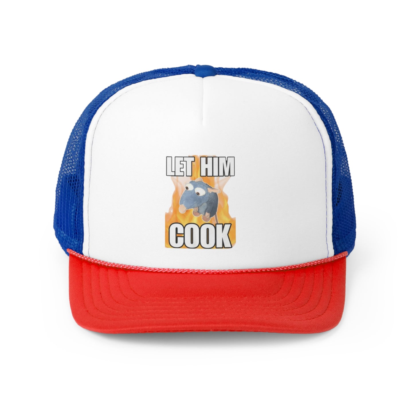 Let Him Cook Trucker Hat, Funny Hats, Gift Hat, Parody Trucker Hat, Tiktok, Trendy Hats, Meme Hats, Cute Animal Hats