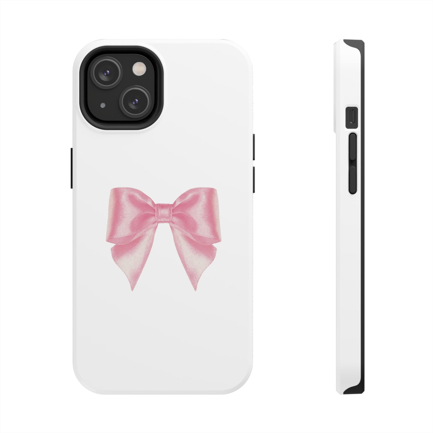 Pink Ribbon Aesthetic Tough Phone Cases