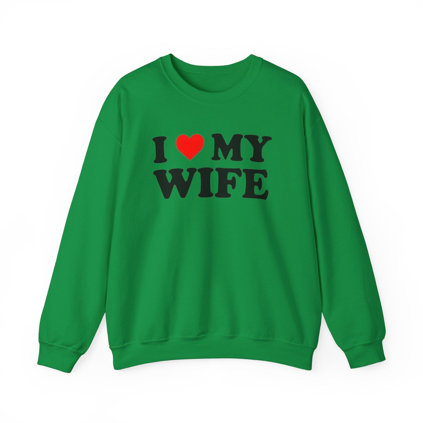 I Love My Wife Unisex Crewneck Sweatshirt