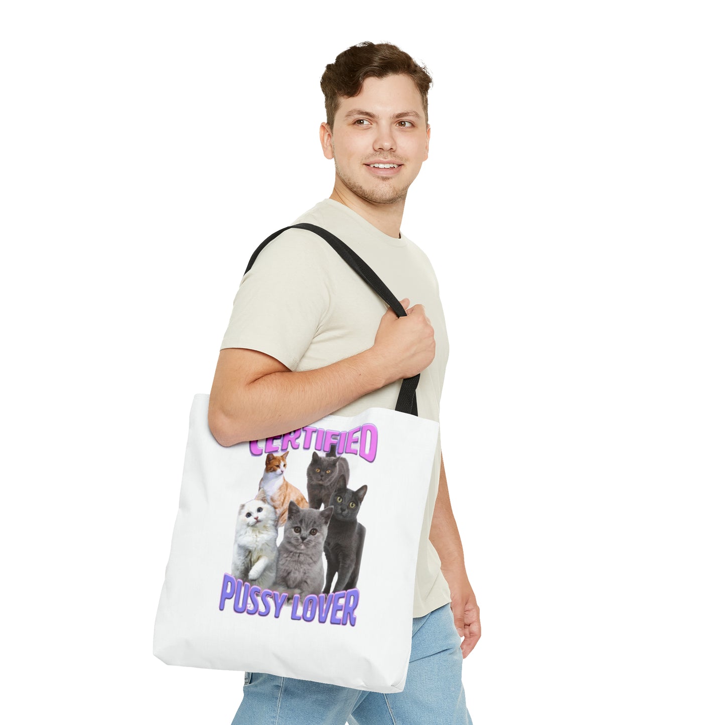 P*ssy Lover Meme Tote Bag