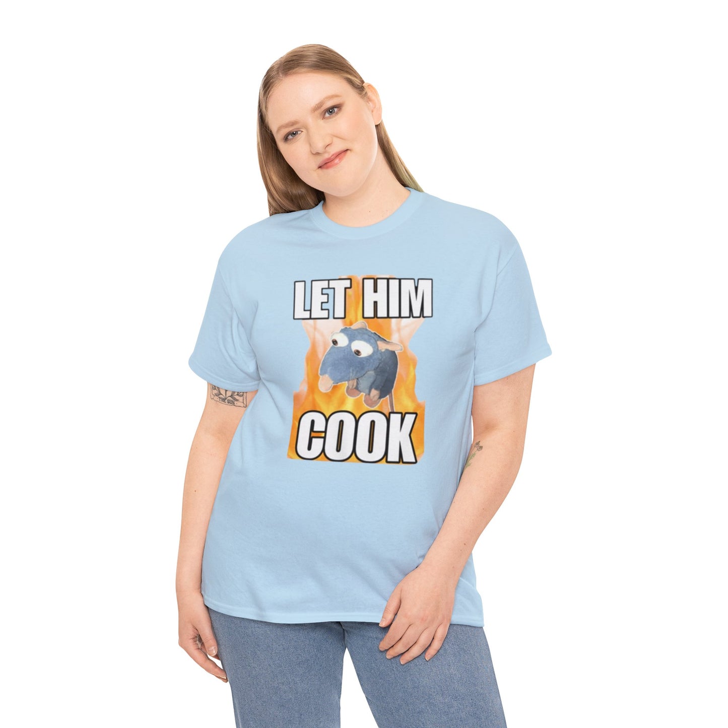 Let Him Cook Funny Rat T Shirt Unisex