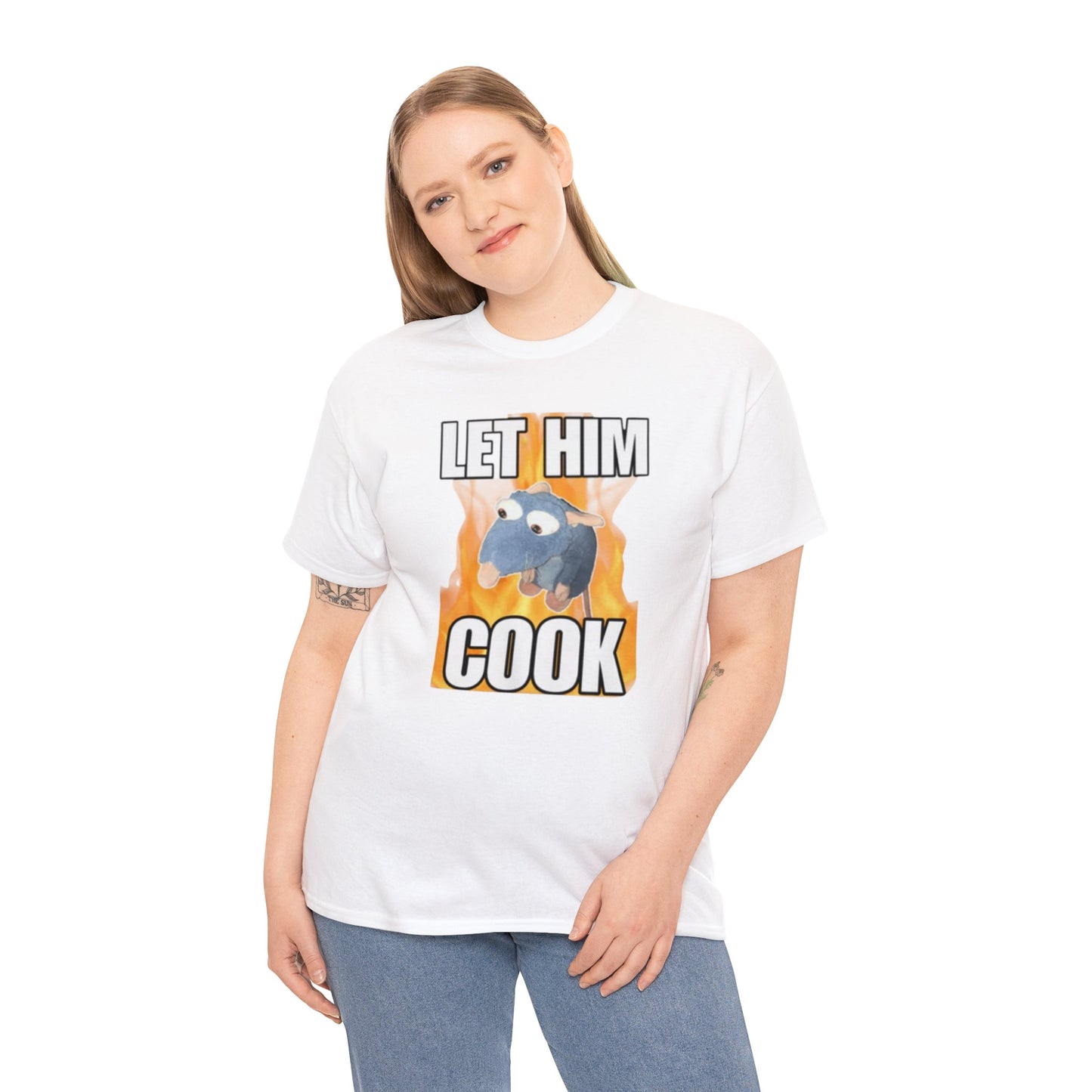 Let Him Cook Funny Rat T Shirt Unisex