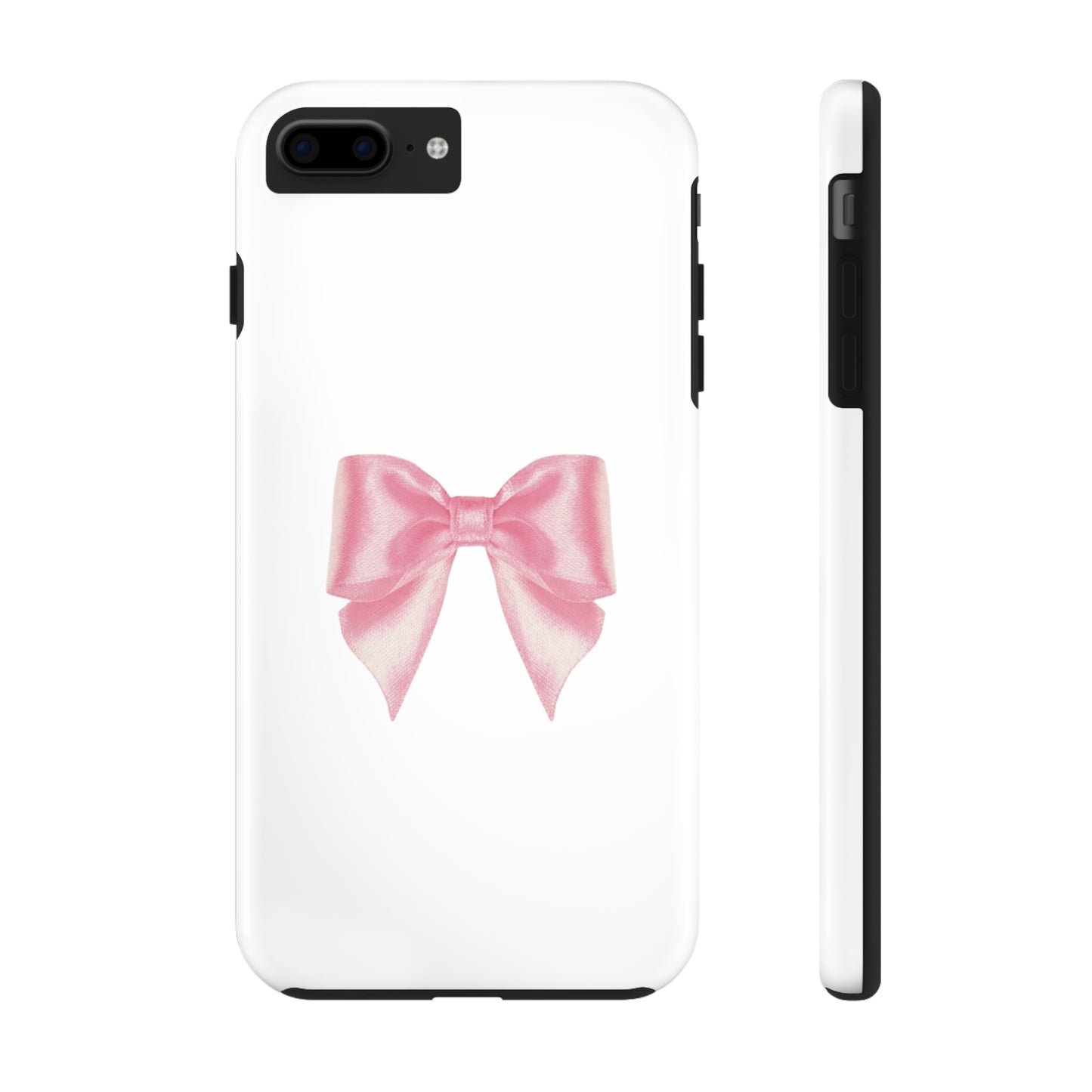 Pink Ribbon Aesthetic Tough Phone Cases