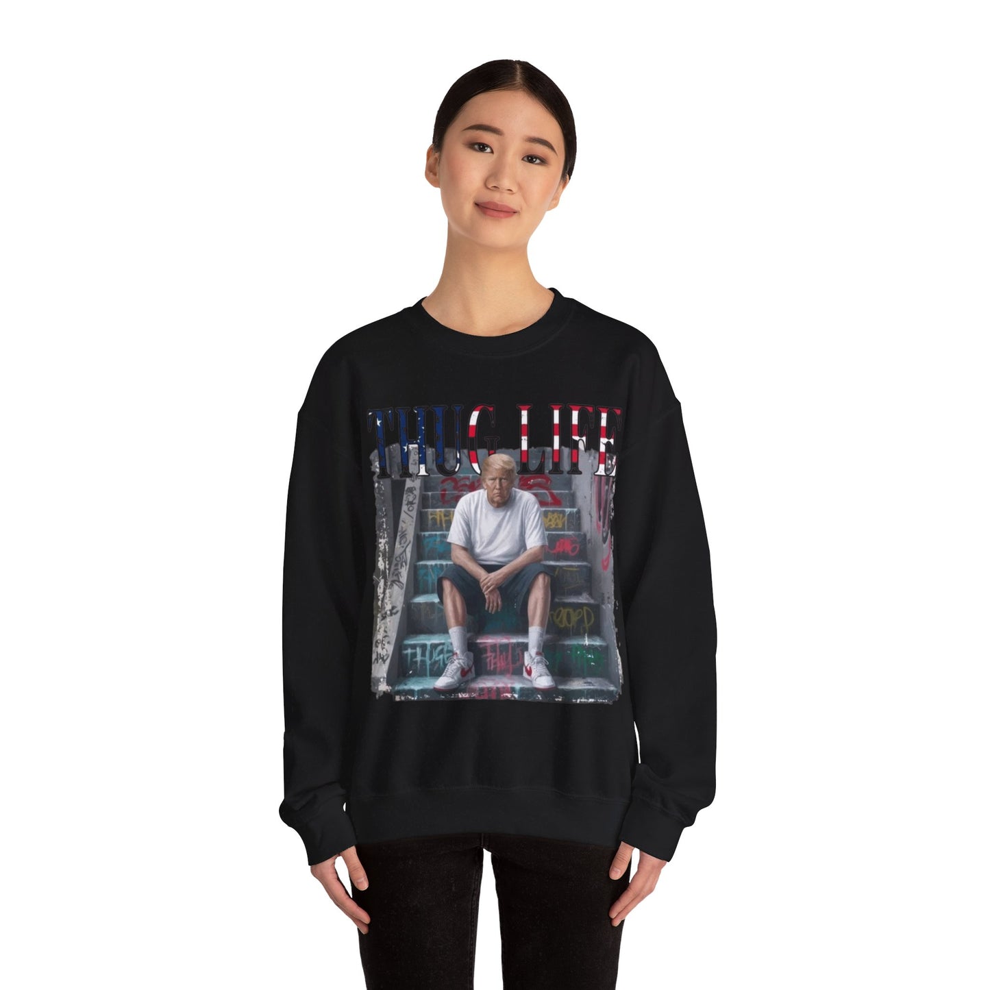 Thug Life Unisex Crewneck Sweatshirt