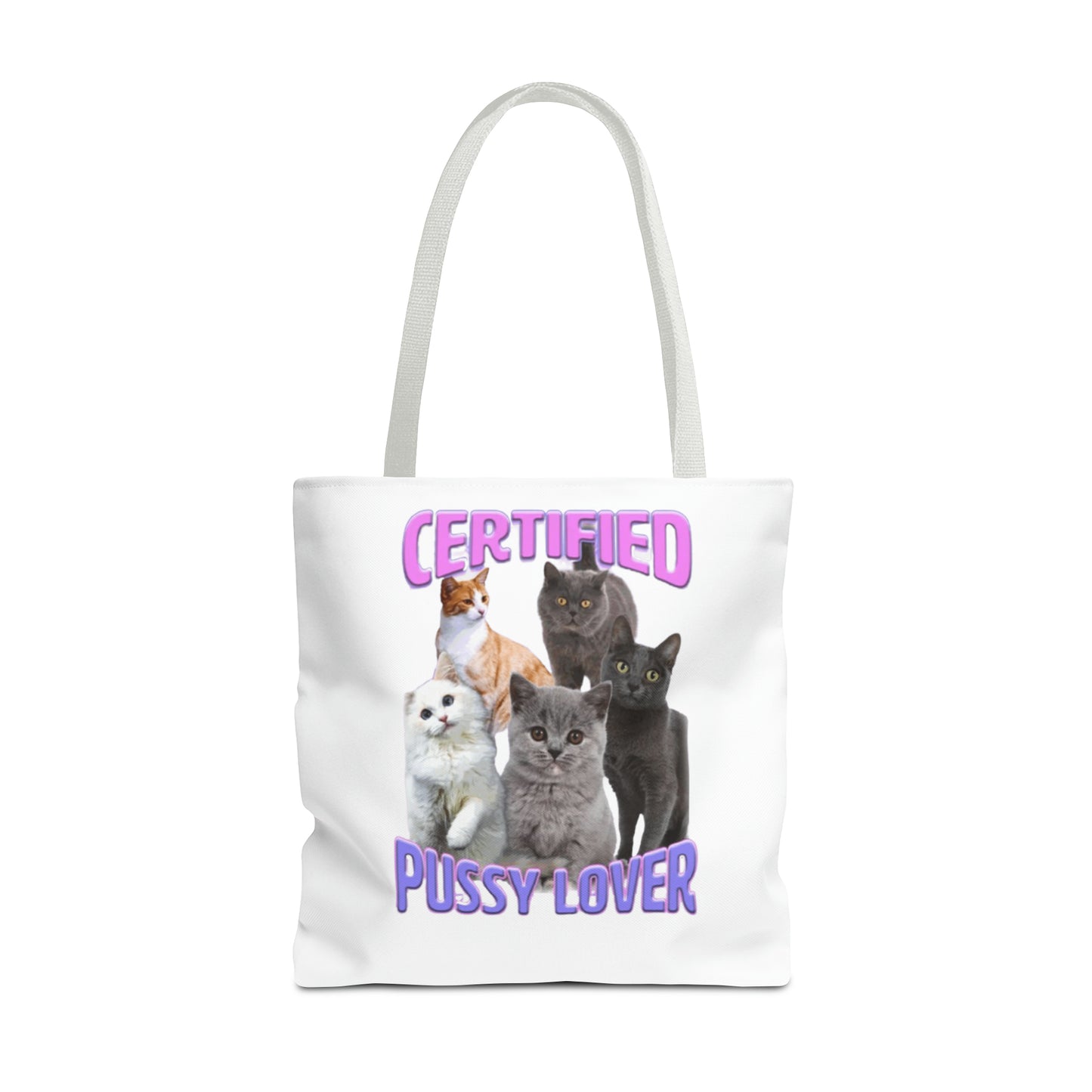 P*ssy Lover Meme Tote Bag