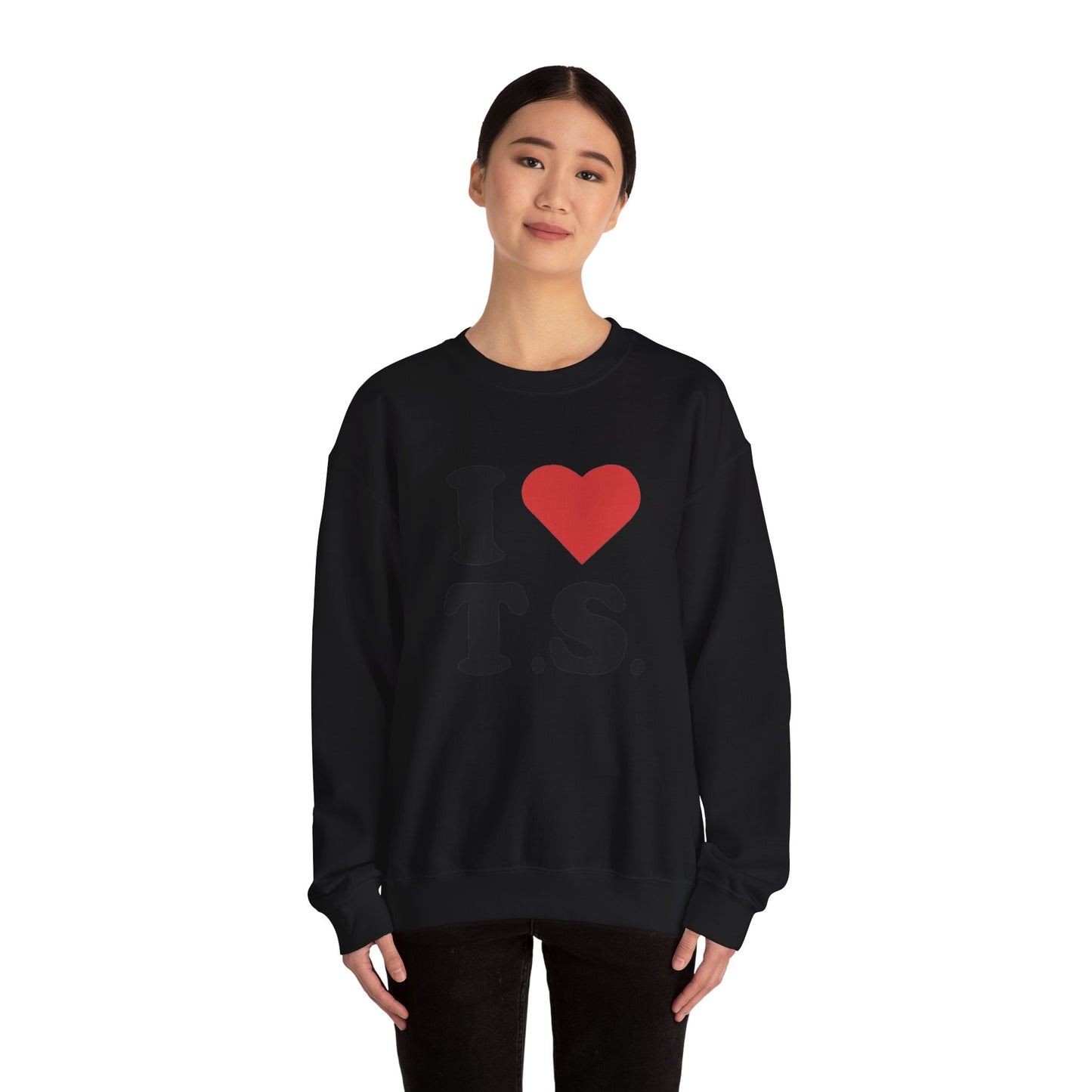 I Love T.S. Unisex Crewneck Sweatshirt