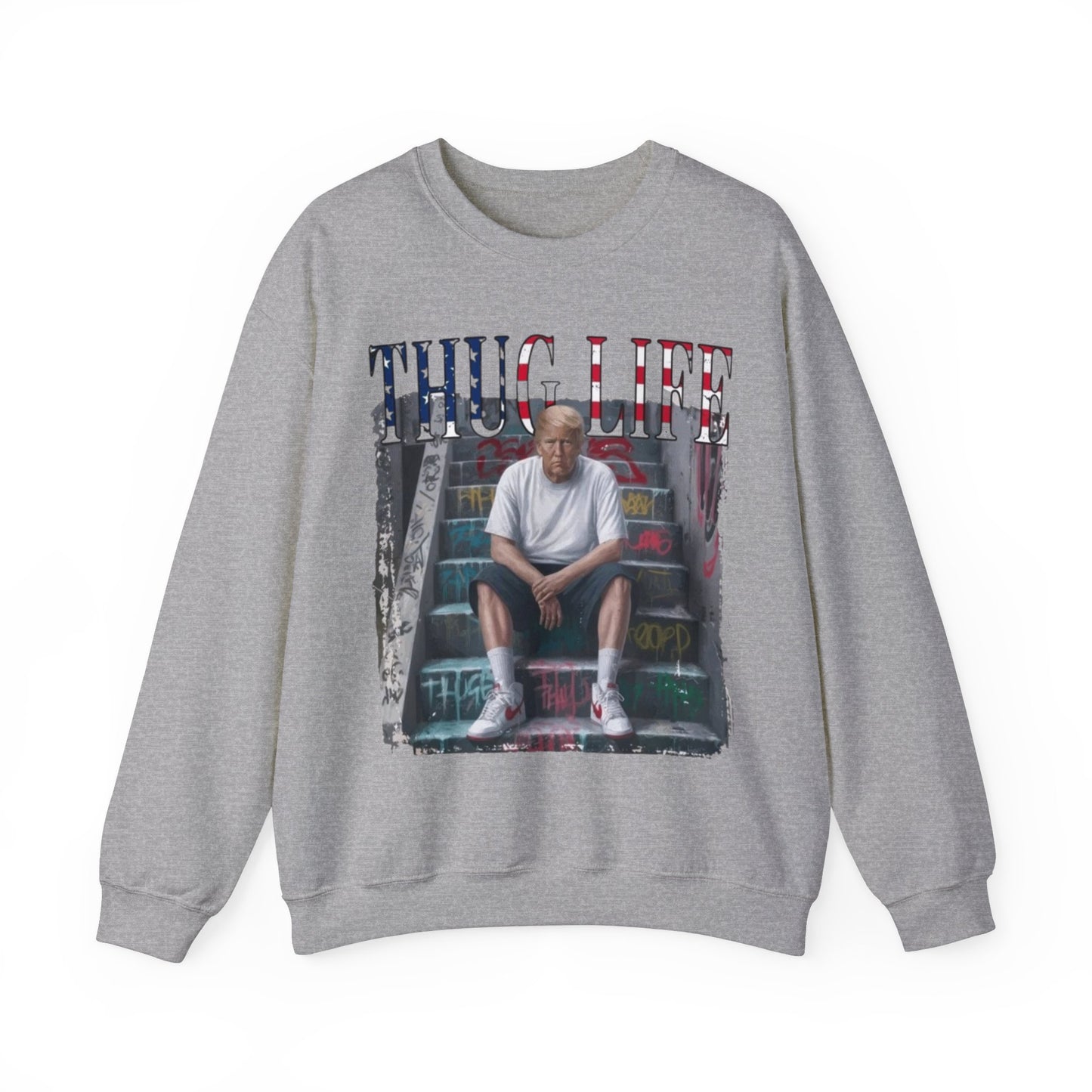 Thug Life Unisex Crewneck Sweatshirt