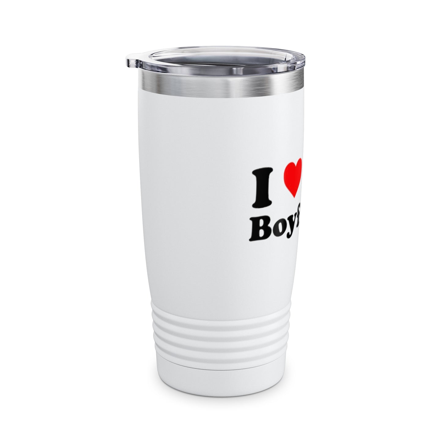 I Love My Boyfriend Ringneck Tumbler, 20oz