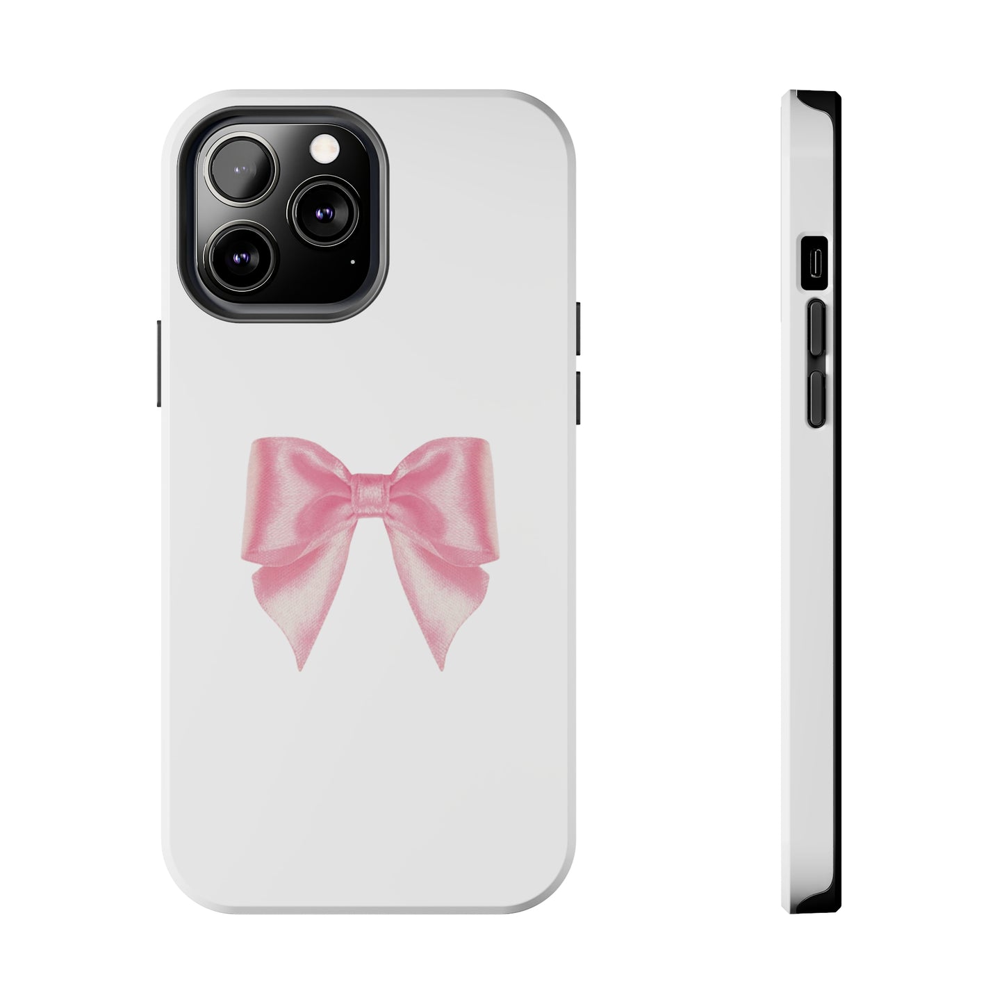 Pink Ribbon Aesthetic Tough Phone Cases