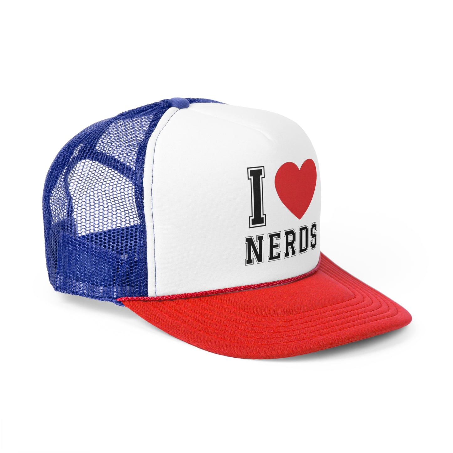 I Love Nerds Trucker Hat, Funny Hats, Gift Hat, Parody Trucker Hat, Trendy Hats, Meme Hat