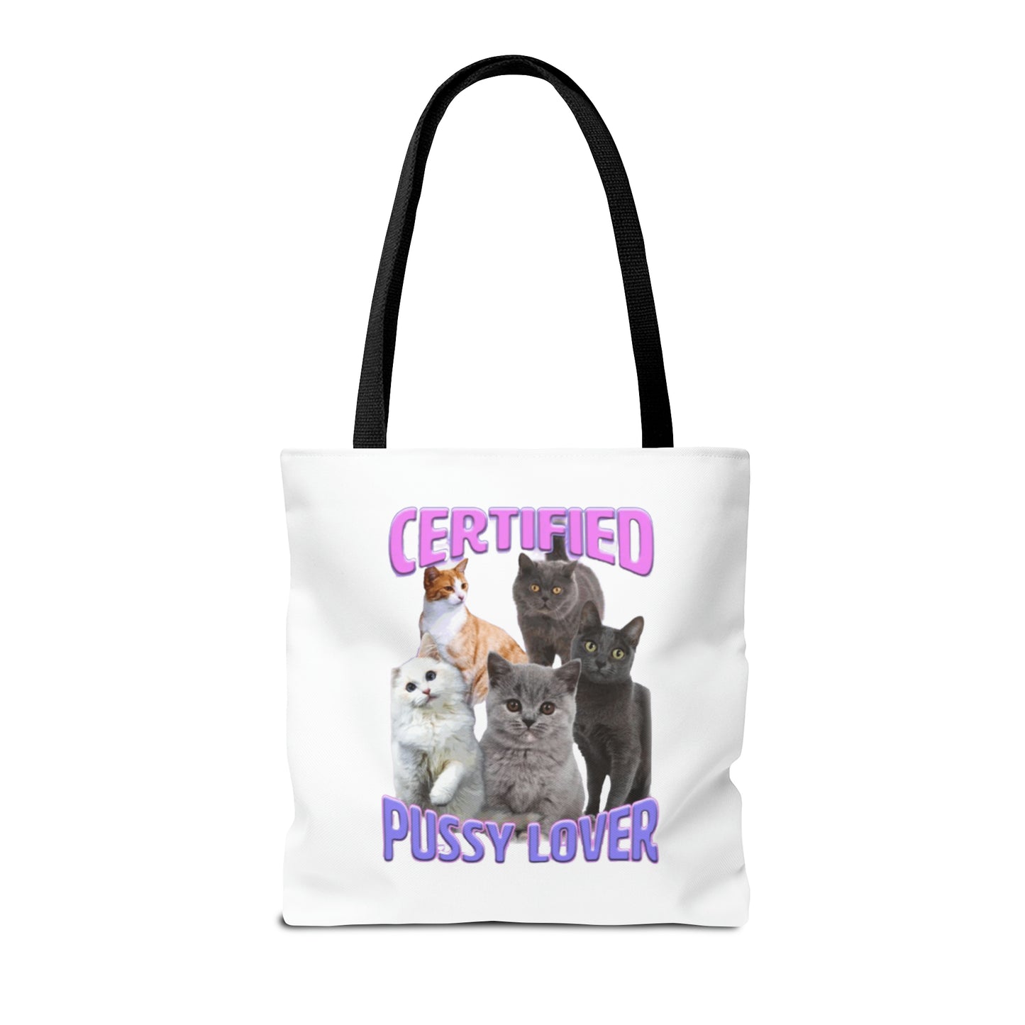 P*ssy Lover Meme Tote Bag