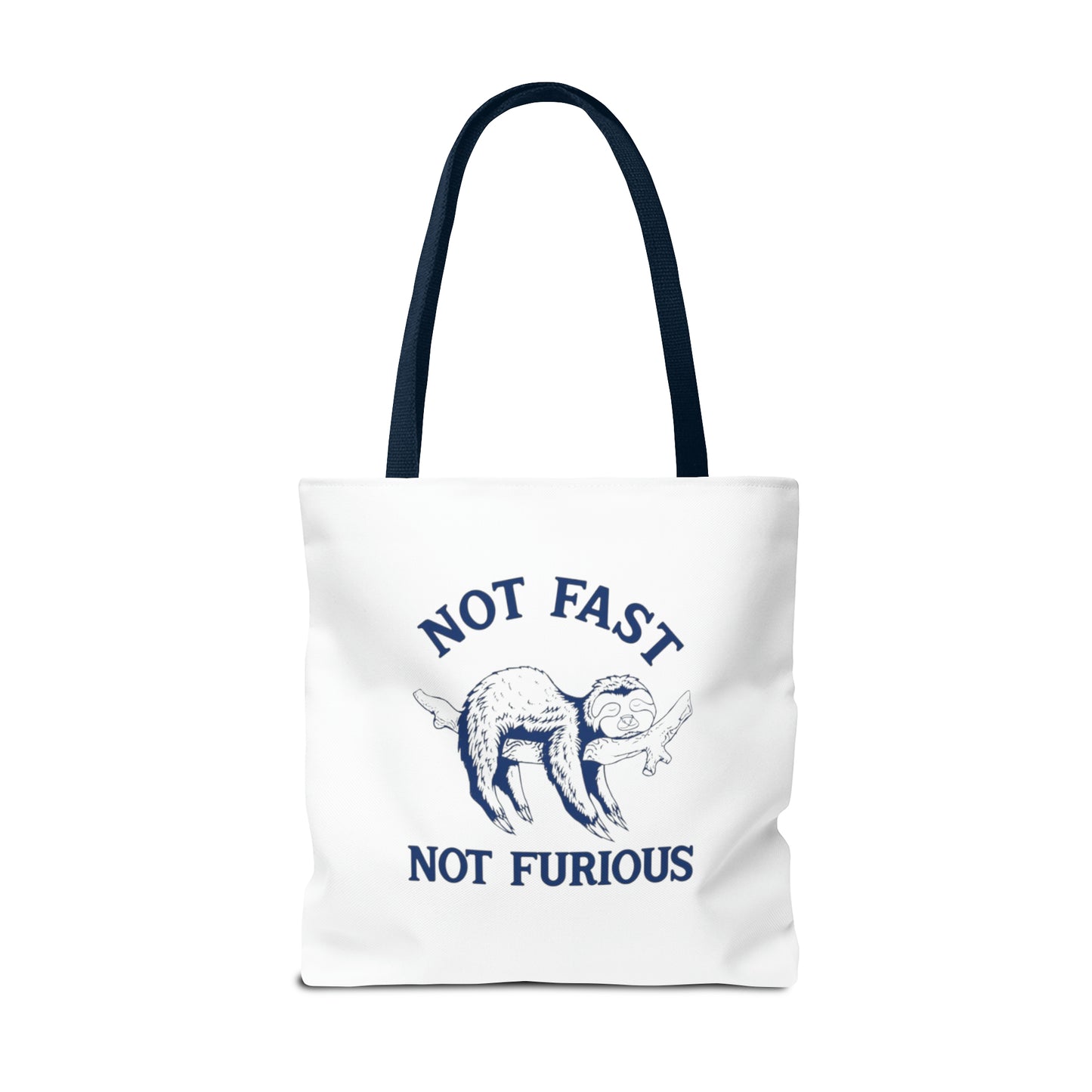 Not Fast Not Furious Meme Tote Bag