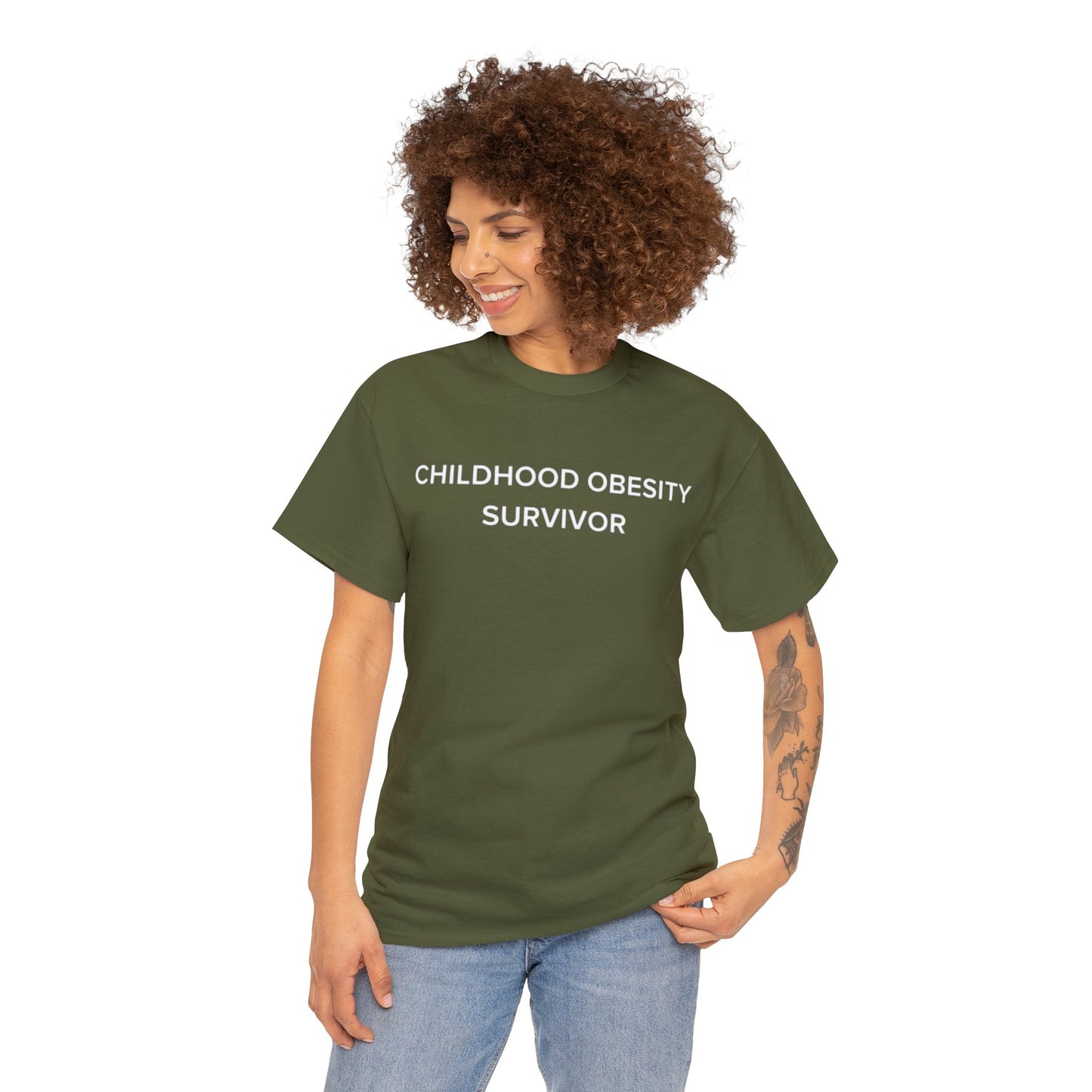 Childhood Obesity Survivor Adult Unisex Shirt