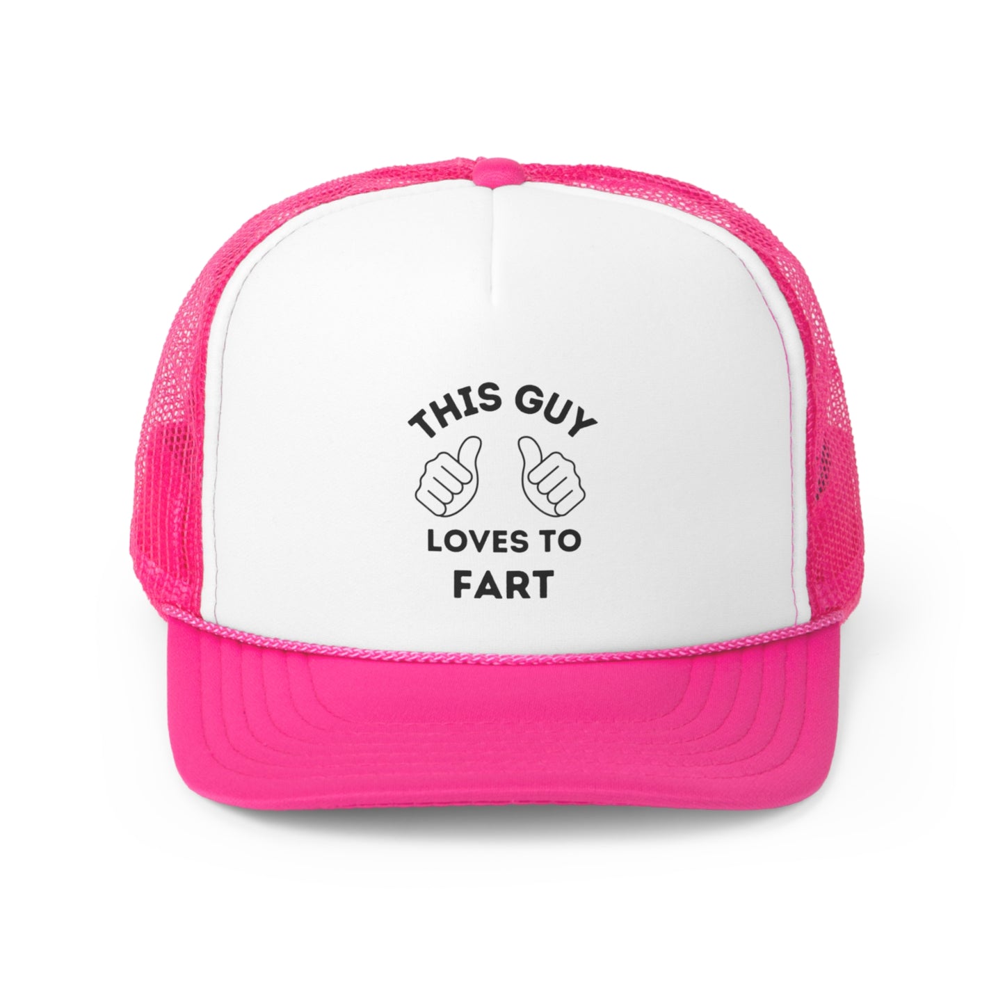 This Guy Loves To Fart Trucker Hat, Funny Hats, Gift Hat, Parody Trucker Hat, Trendy Hats, Meme Hat