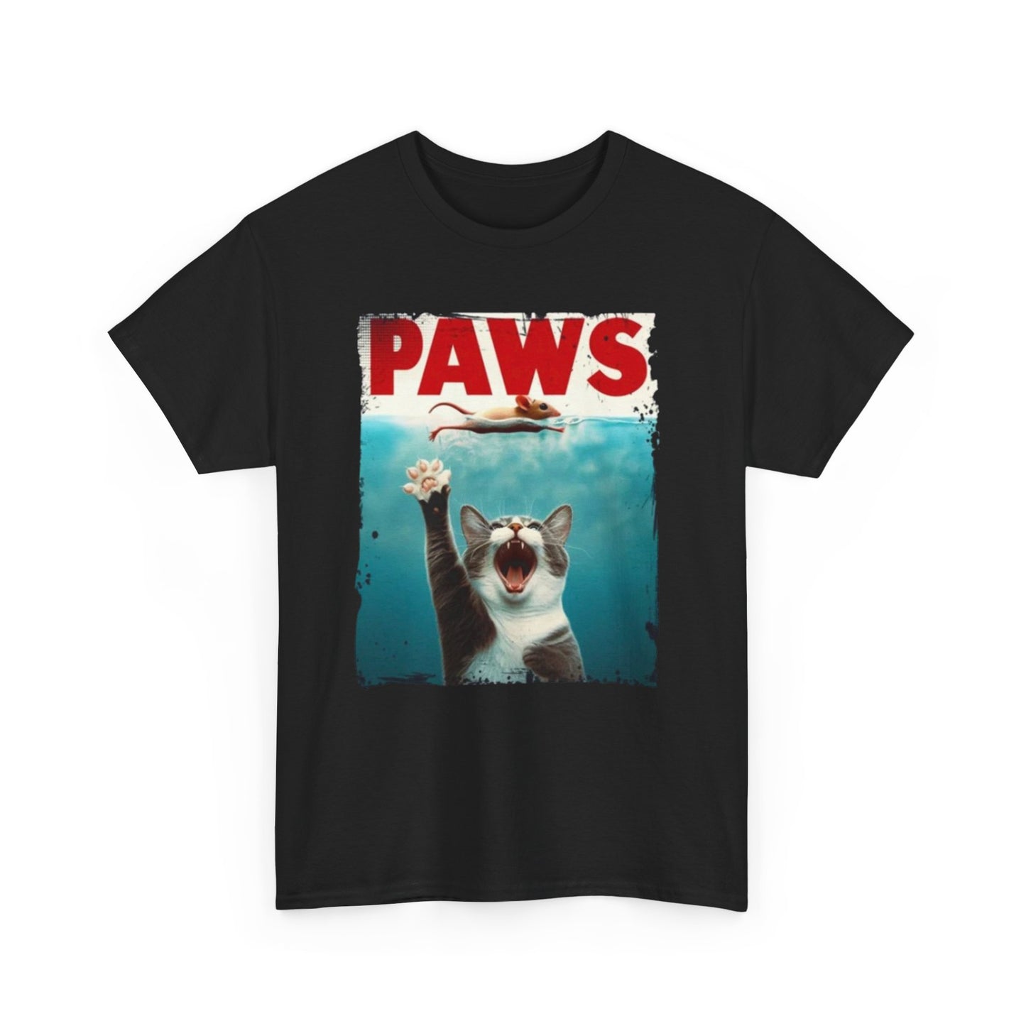 Paws funny cat Unisex Shirt