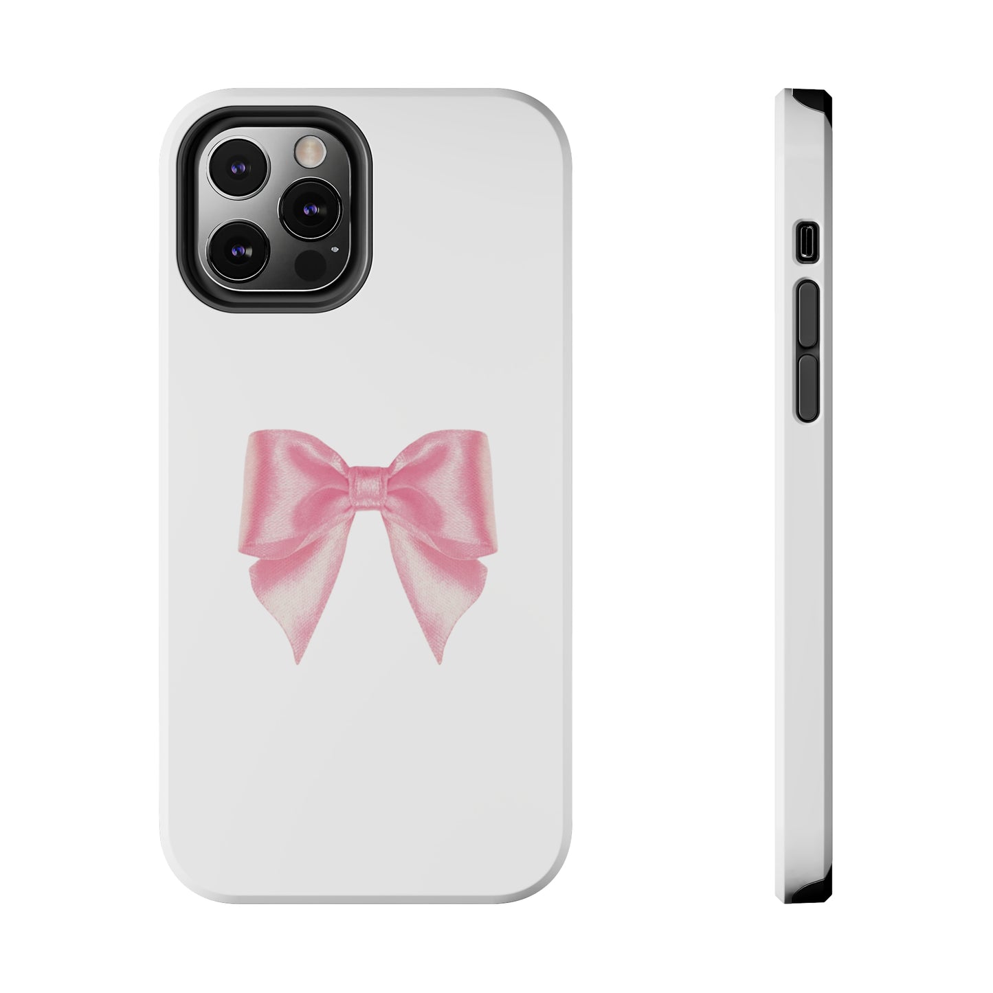 Pink Ribbon Aesthetic Tough Phone Cases