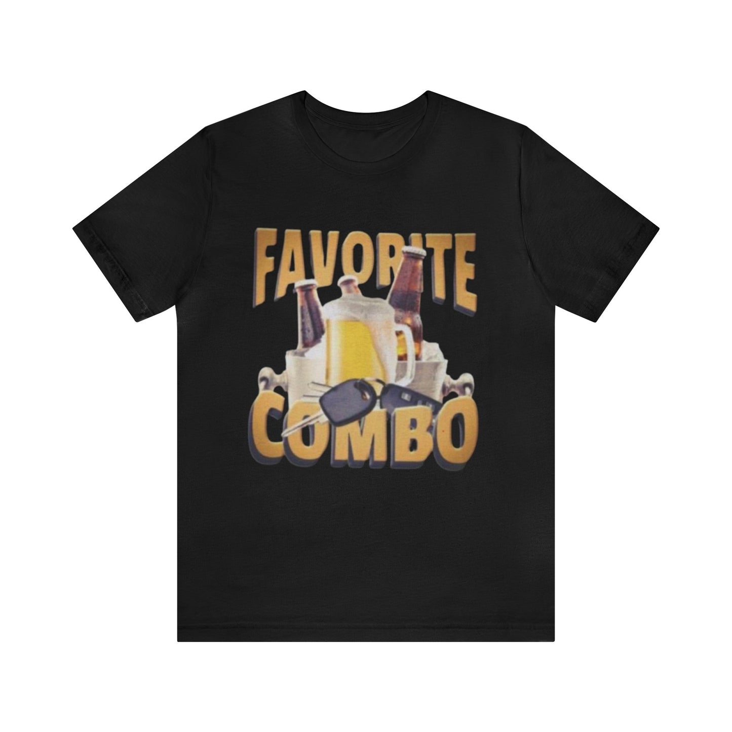 Favorite Combo Drinking Ironic T-Shirt