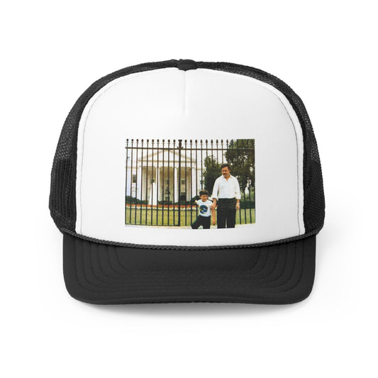 Pablo Trucker Hat, Funny Hats, Gift Hat, Parody Trucker Hat, Trendy Hats, Meme Hat