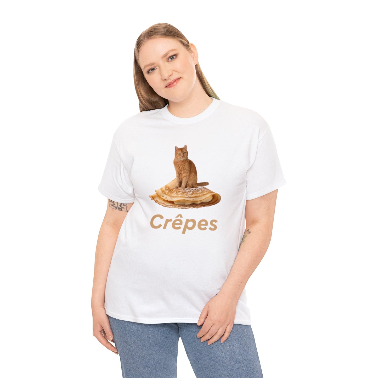 Crepes Cat T Shirt Unisex