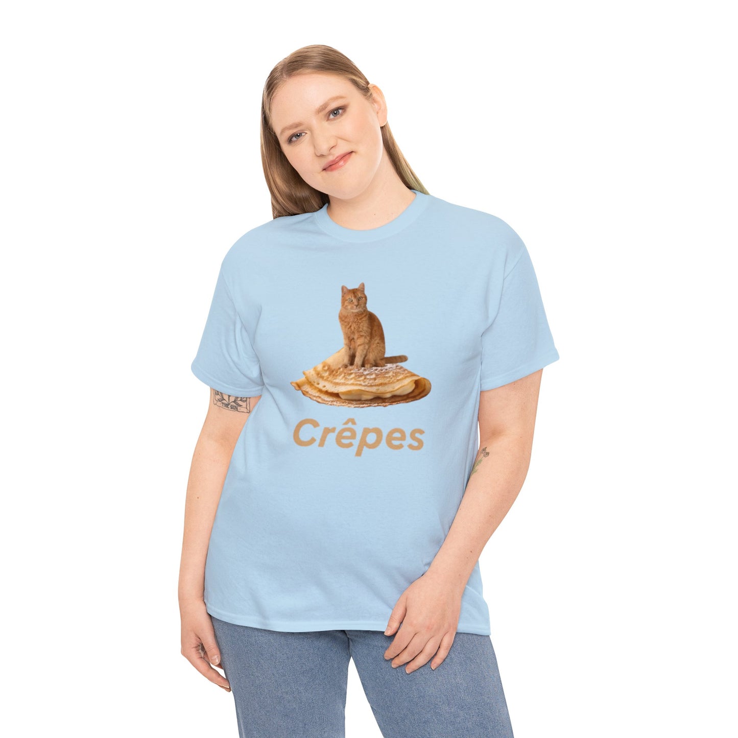 Crepes Cat T Shirt Unisex