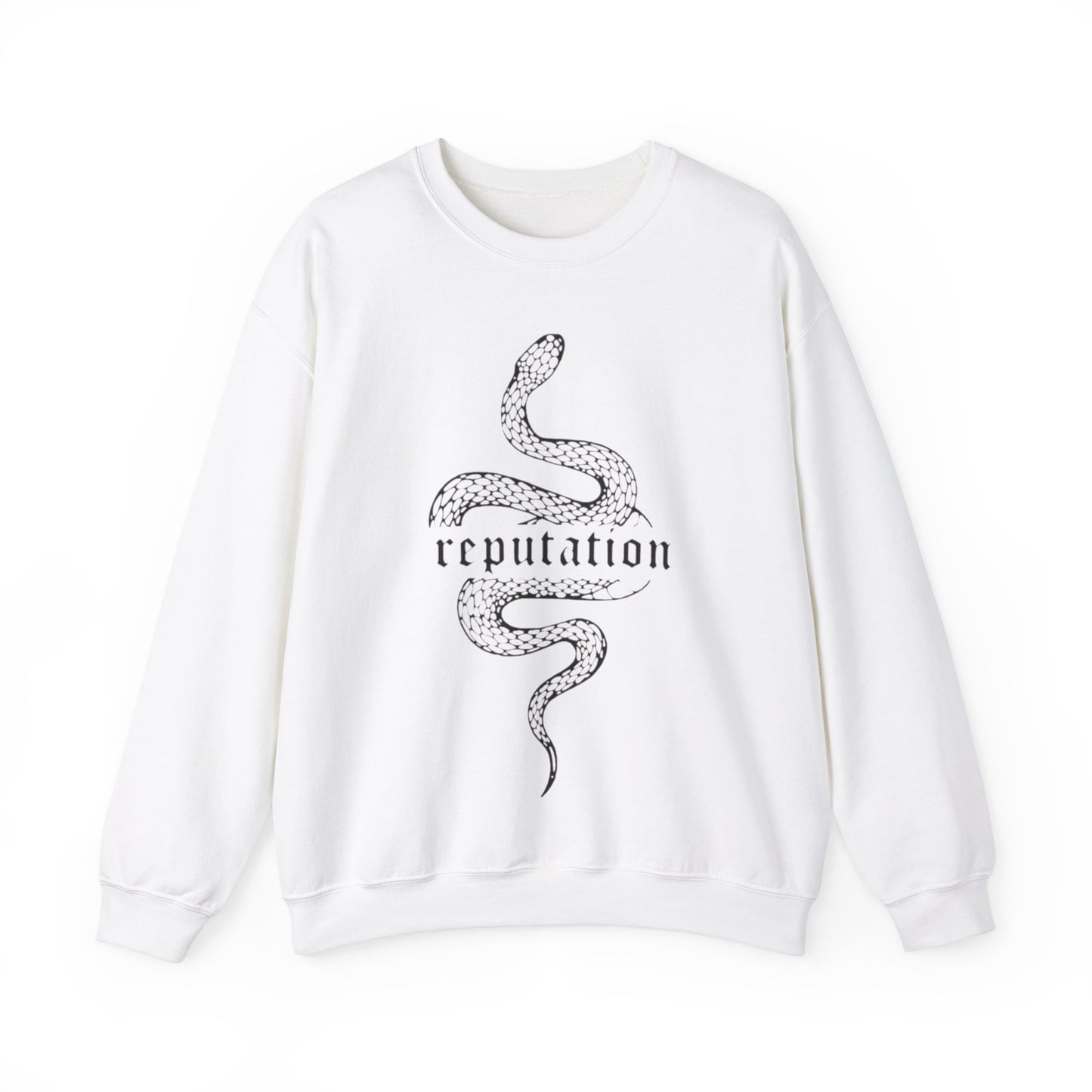 Reputation Adult Unisex Crewneck,  Gift Shirt, Parody crewneck