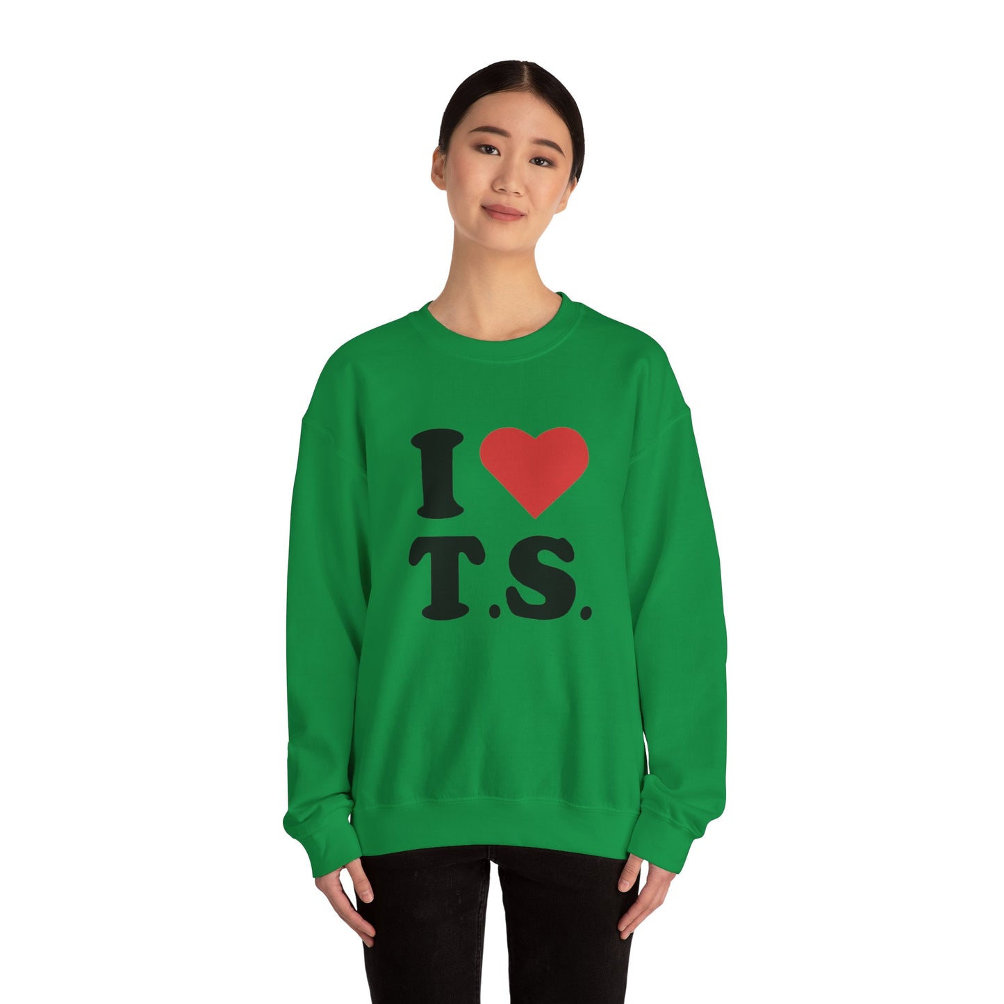 I Love T.S. Unisex Crewneck Sweatshirt