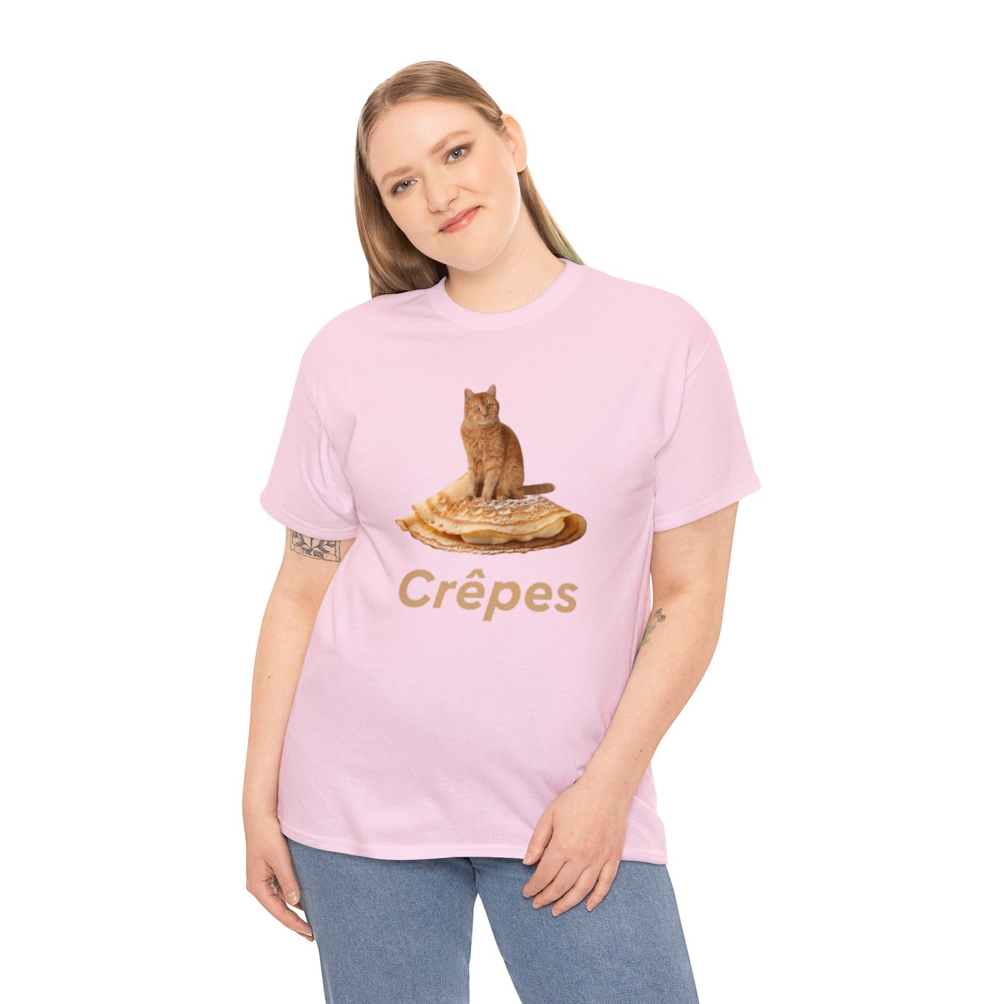 Crepes Cat T Shirt Unisex