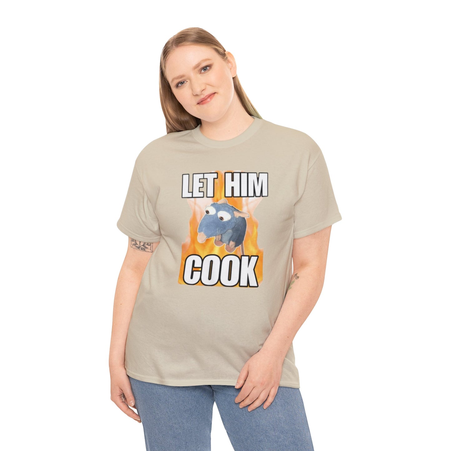 Let Him Cook Funny Rat T Shirt Unisex