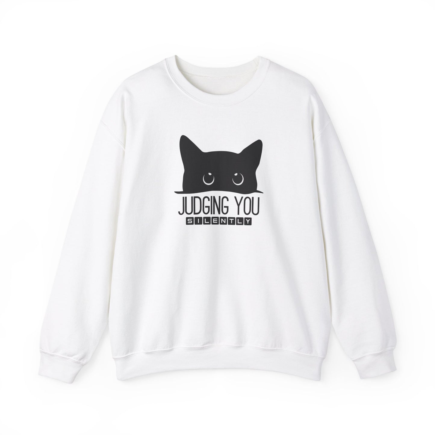 Judging You Silently  Unisex Crewneck Sweatshirt