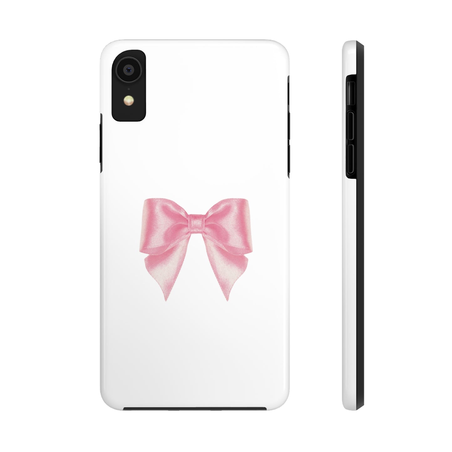 Pink Ribbon Aesthetic Tough Phone Cases