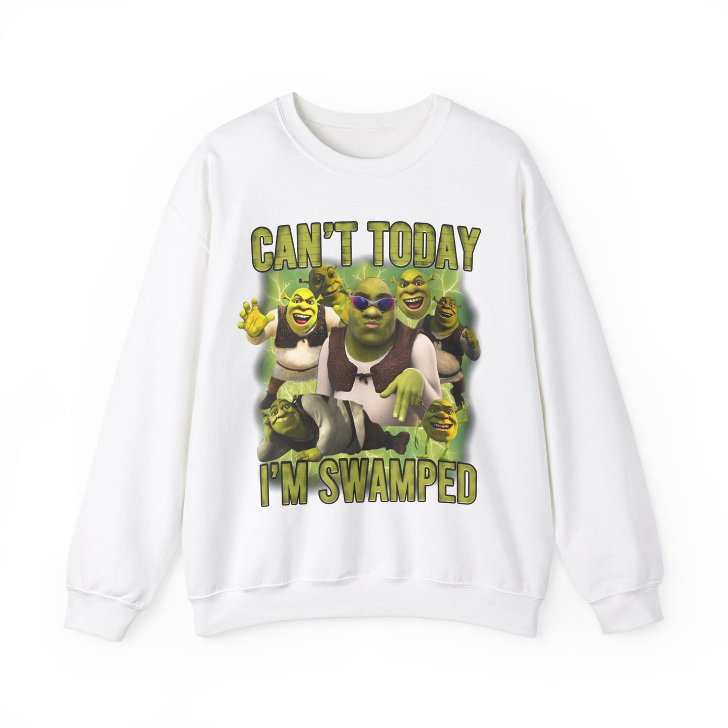 Can't Today I'm Swamped Version 2 Unisex Crewneck Sweatshirt