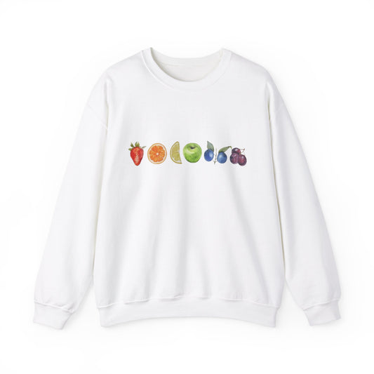 Fruits Pride Flag Unisex Crewneck Sweatshirt