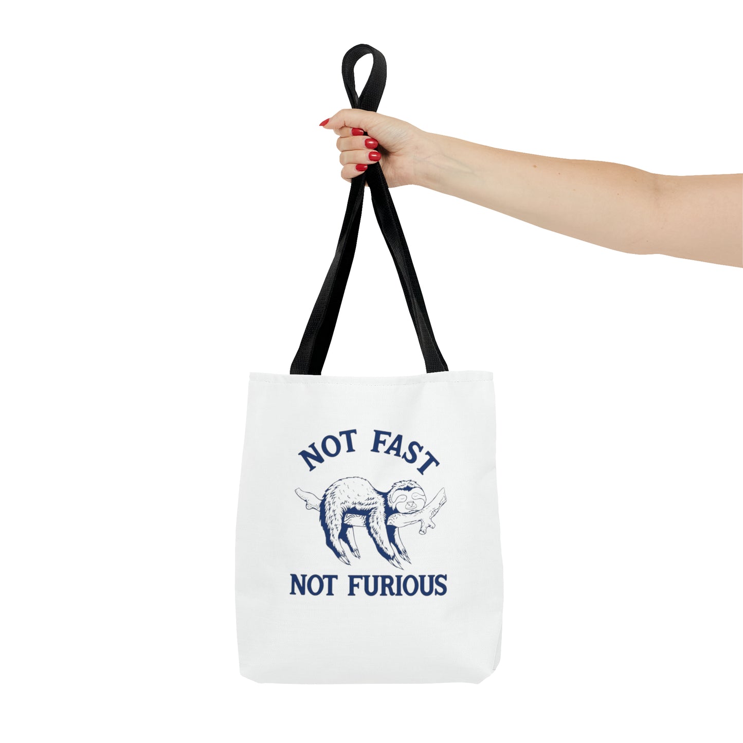 Not Fast Not Furious Meme Tote Bag