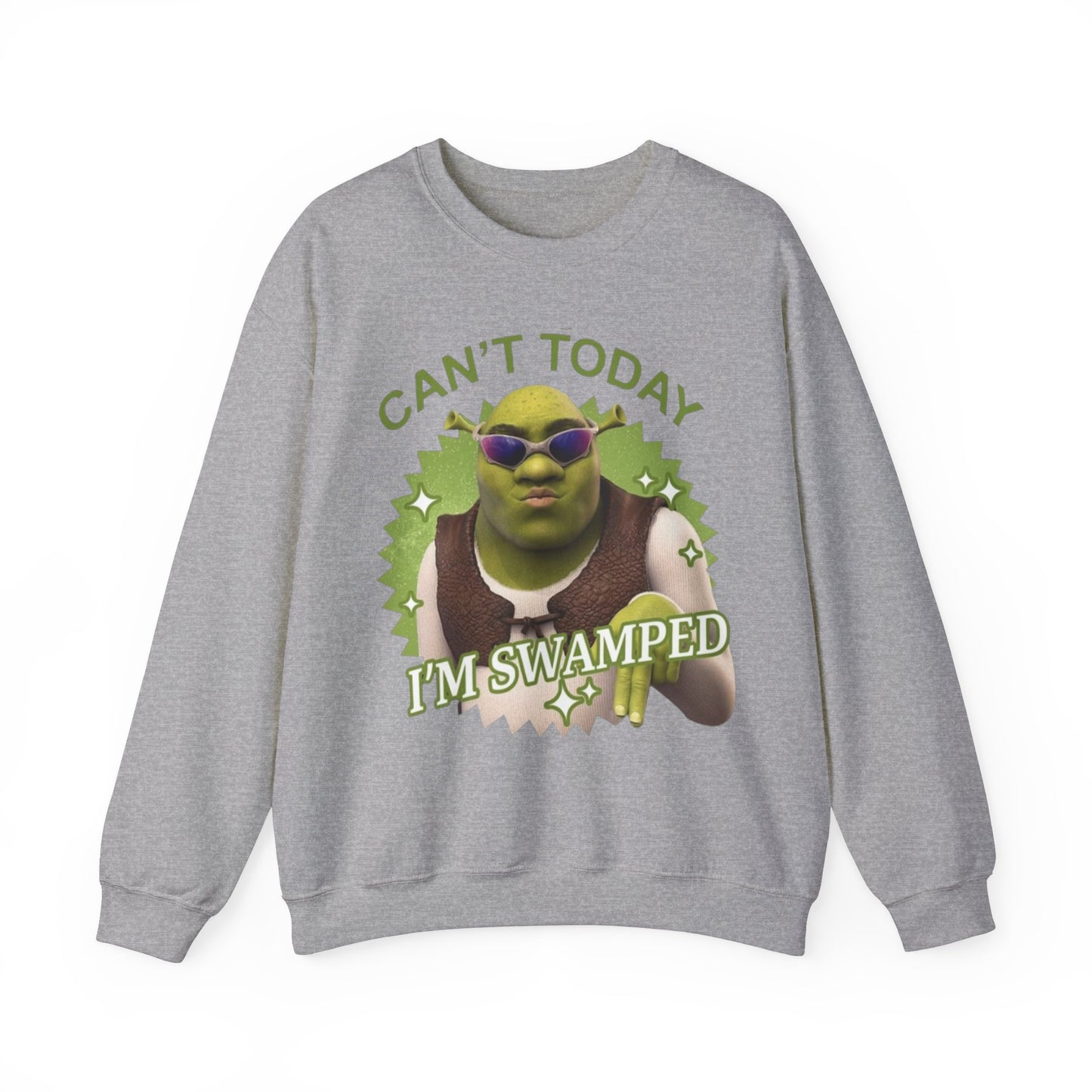 Can't Today I'm Swamped Version 1 Unisex Crewneck Sweatshirt