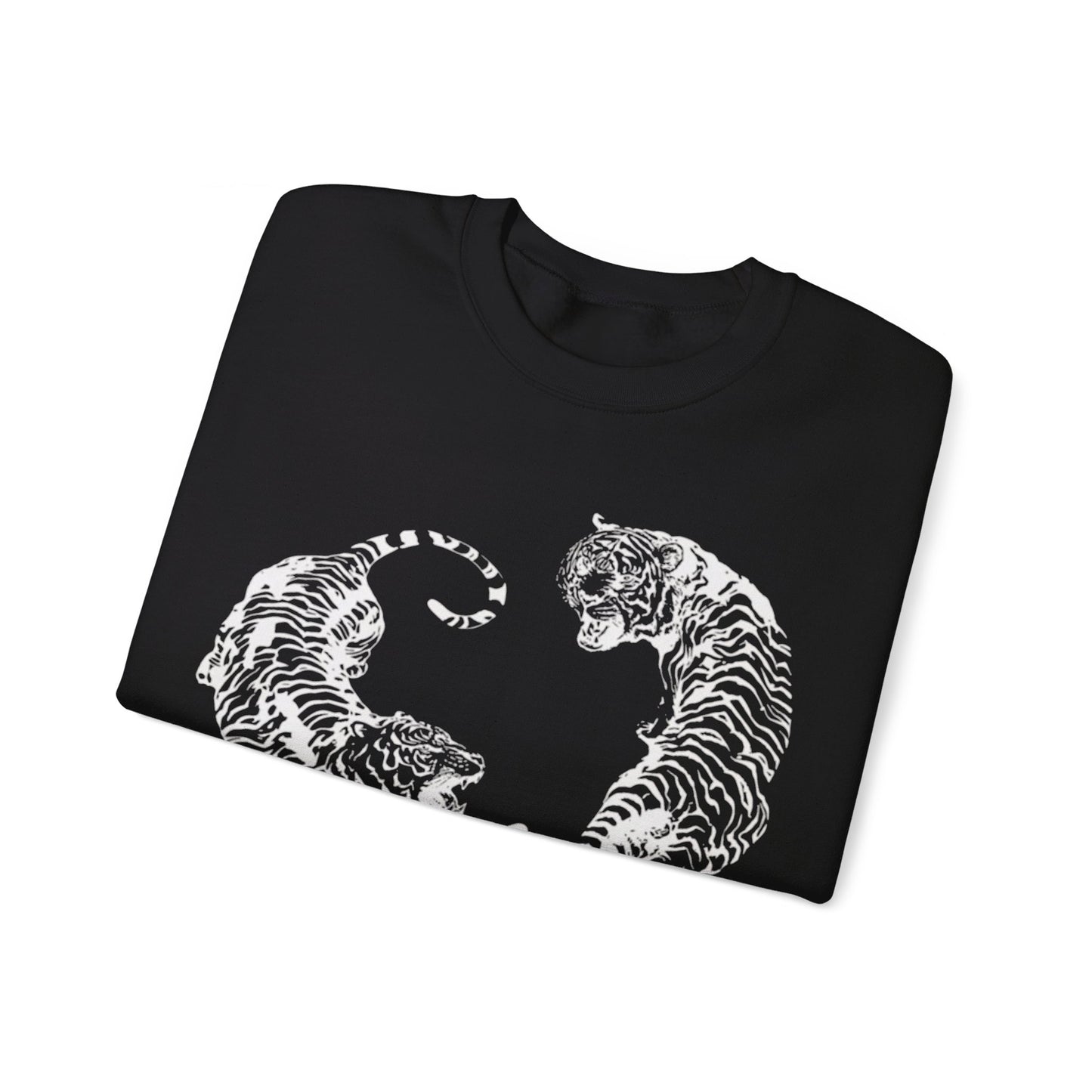 Two Tigers Unisex Crewneck Sweatshirt