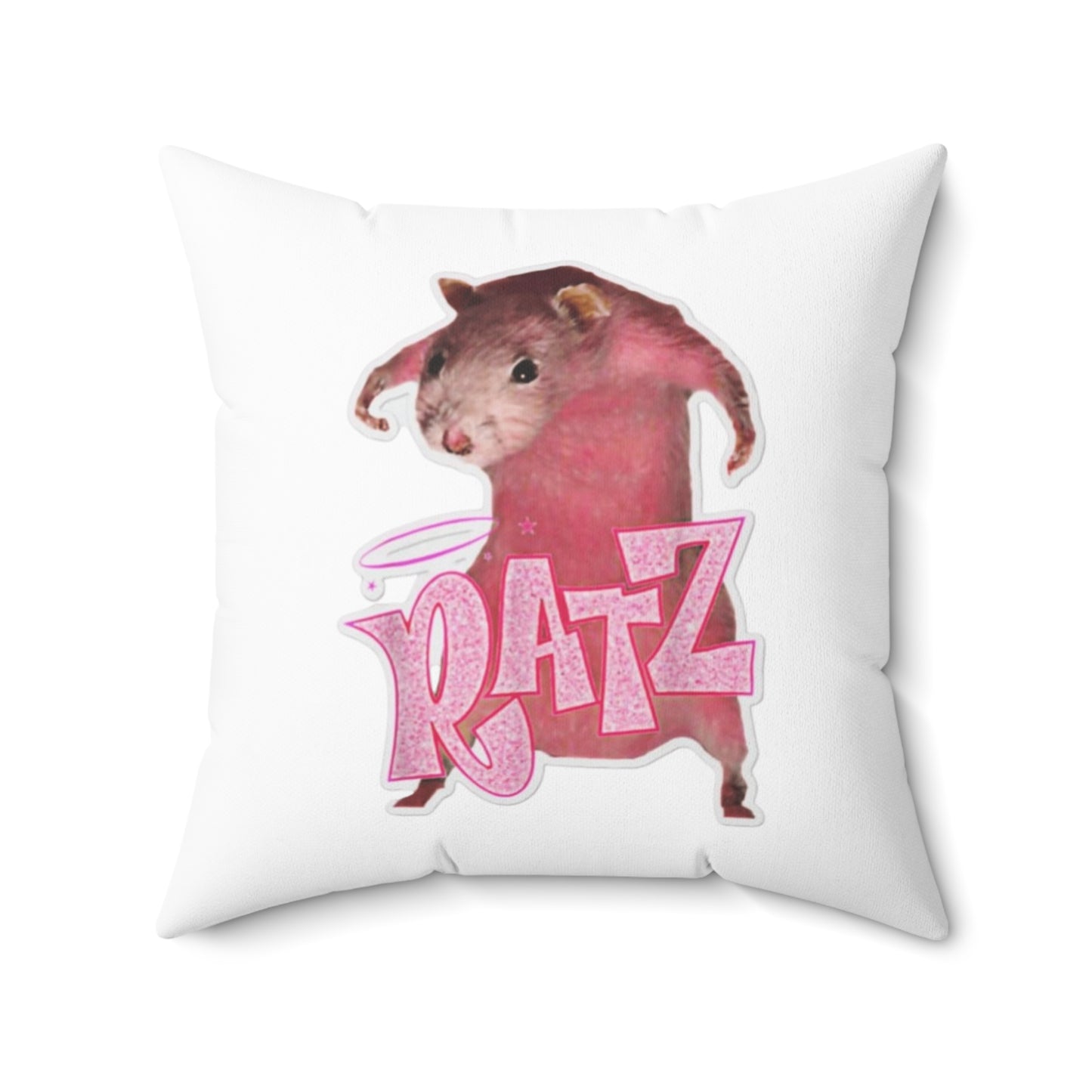 Ratz Spun Polyester Square Pillow