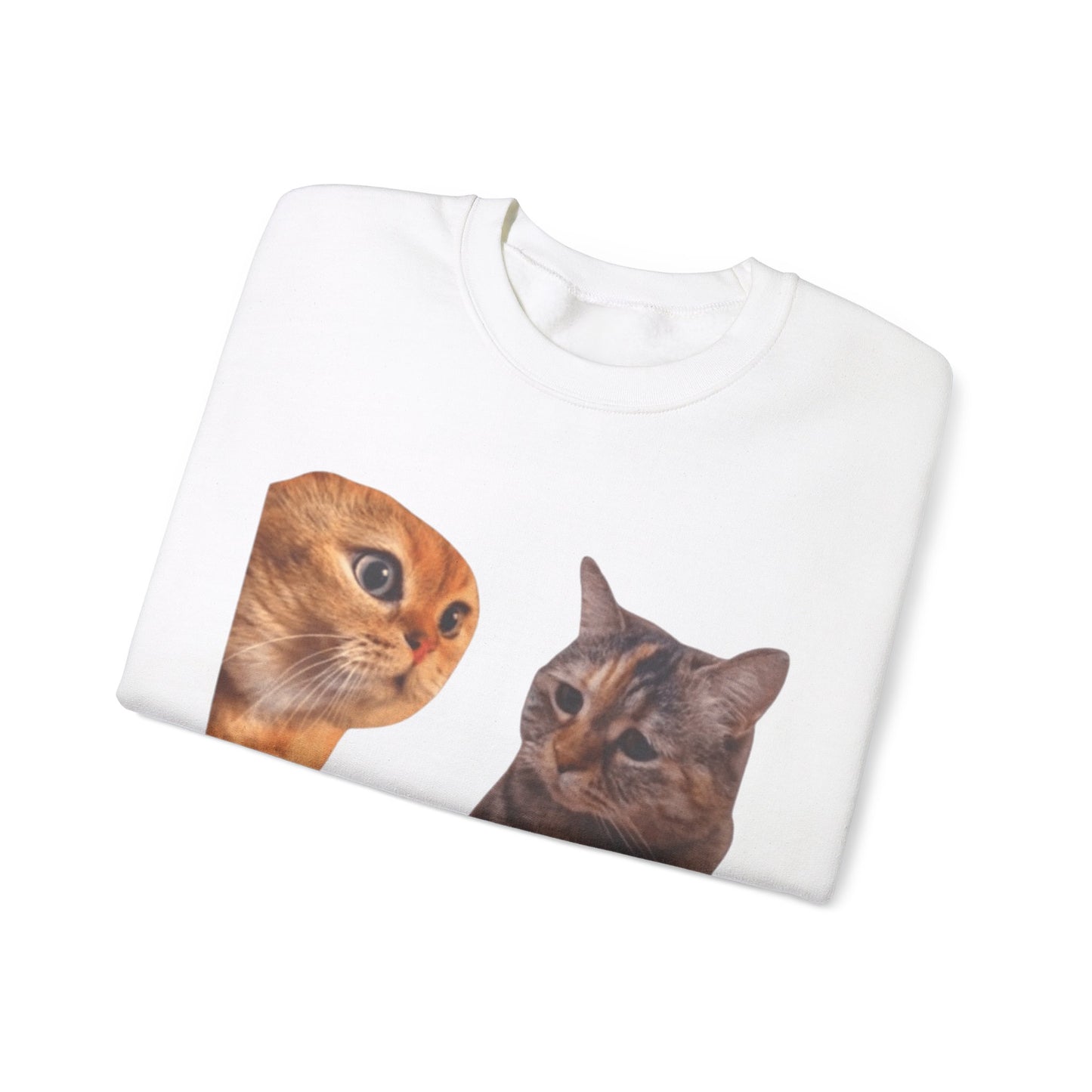 Cats Talking Unisex Crewneck Sweatshirt