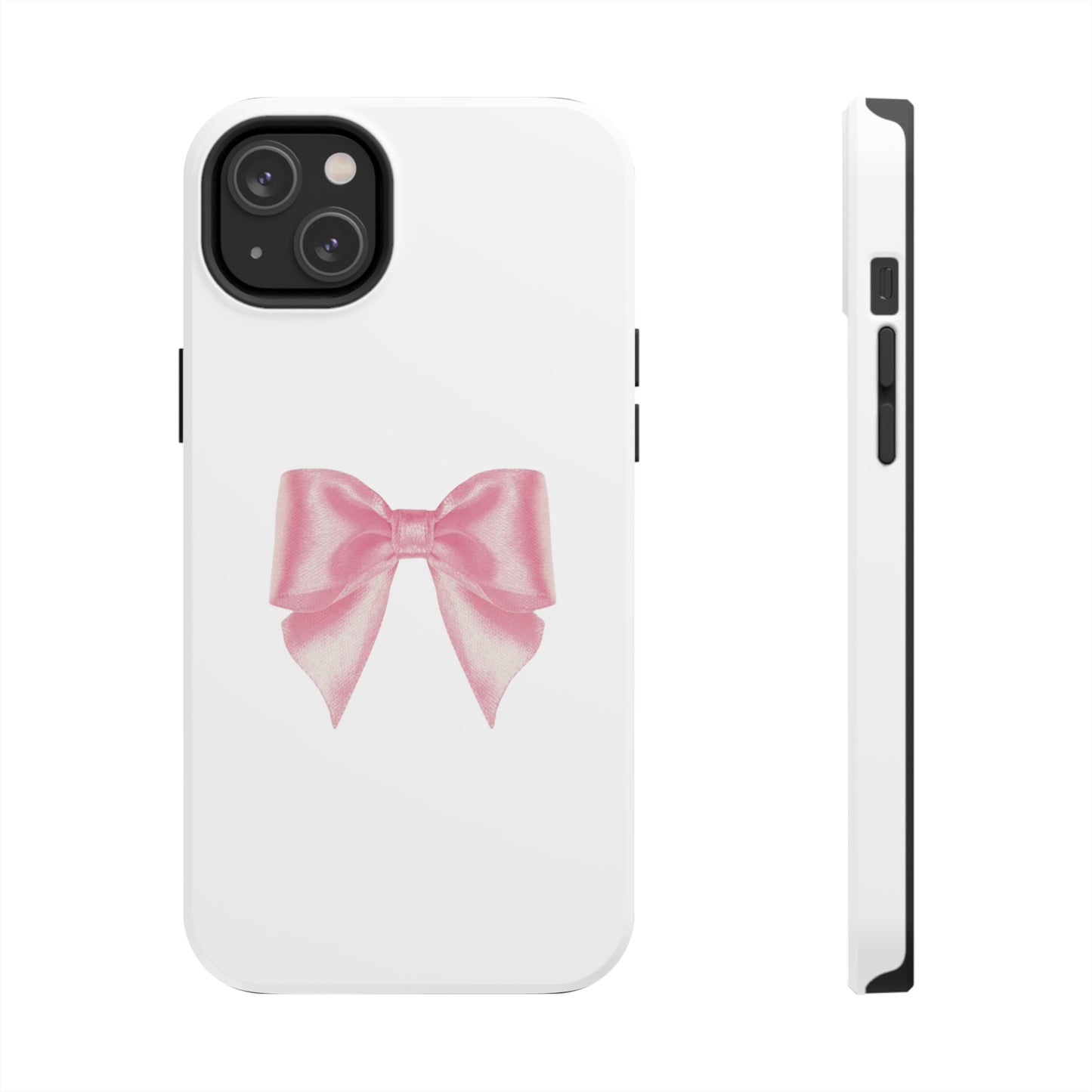 Pink Ribbon Aesthetic Tough Phone Cases