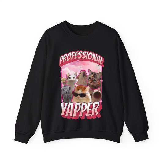 Professional Yapper V2 Unisex Crewneck Sweatshirt