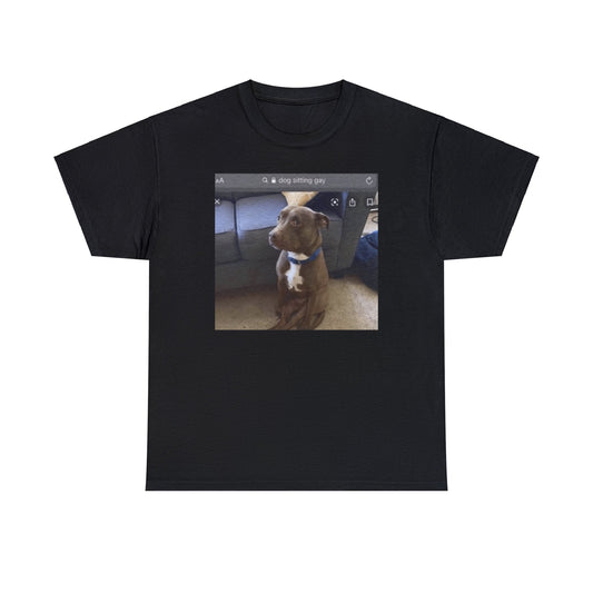 Pov Dog Sitting Gay T Shirt Unisex