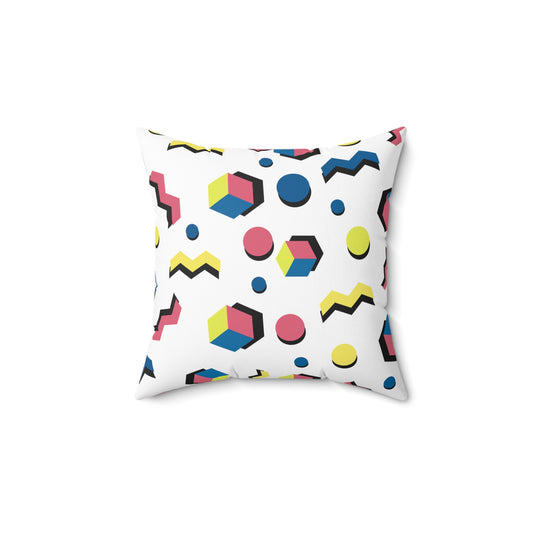 Abstract Art Aesthetic Polyester Square Pillow