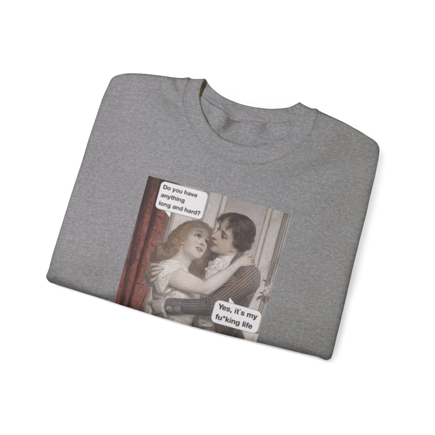 Renaissance Adult Unisex Crewneck,  Gift Shirt, Parody crewneck